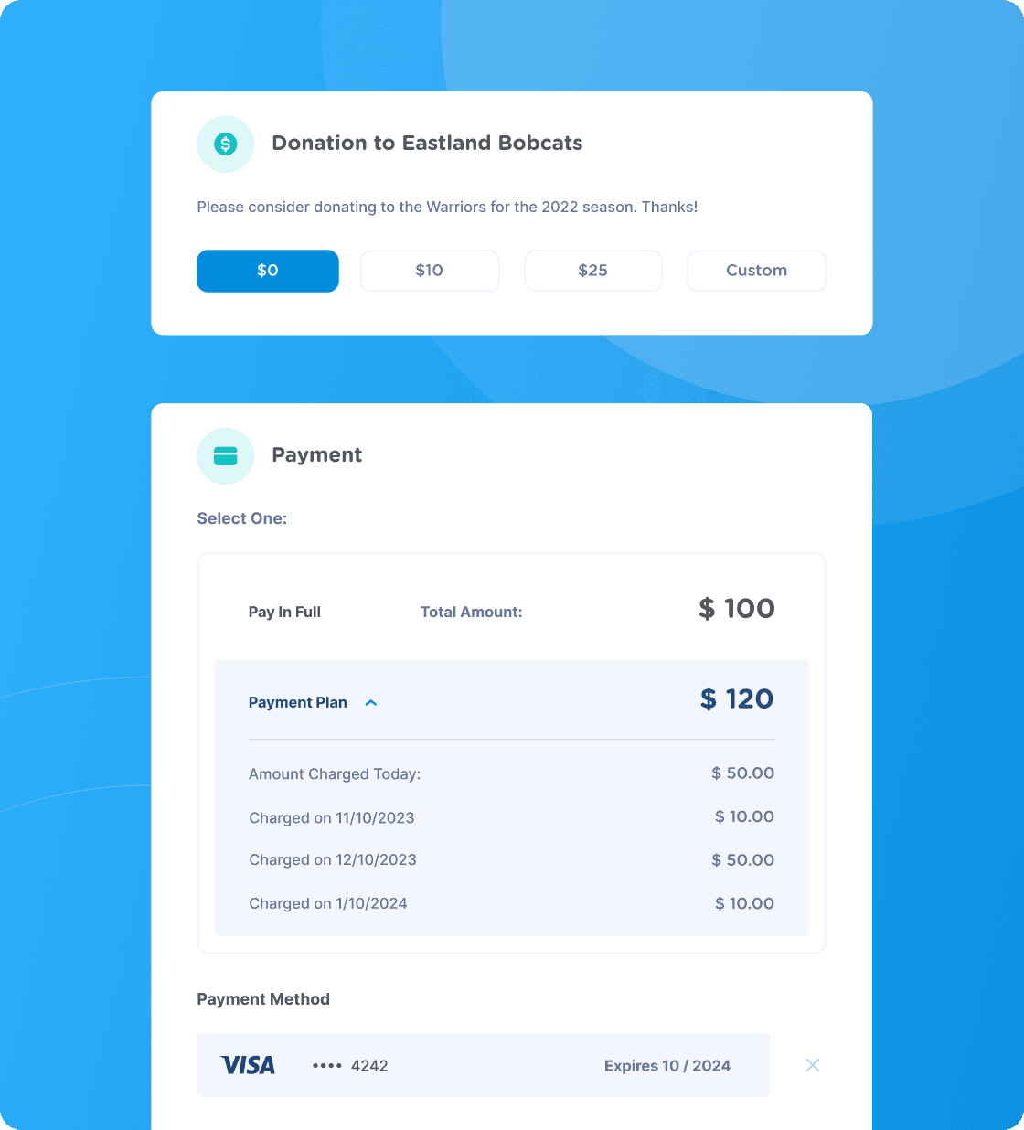 Simplified Online Payment Management